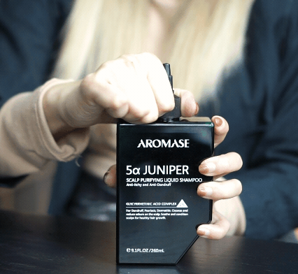 AROMASE Zestaw zwiększający objętość włosów (260 ml + 400 ml) alfa1