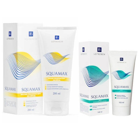 Lefrosch Squamax Zestaw preparatów pielęgnacyjnych do skóry gładkiej ciała (200 ml + 100 ml)