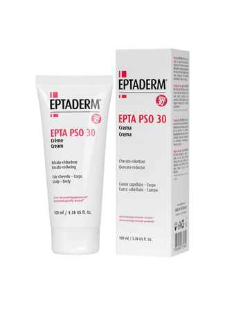 Eptaderm EPTA PSO 30 Cream Krem do skóry głowy i ciała z łuszczycą 100 ml
