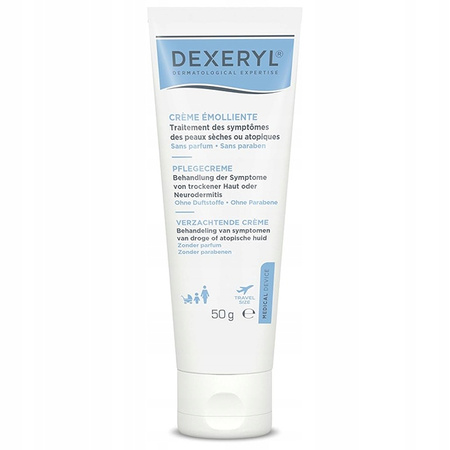 Dexeryl Krem emolient ochronny do twarzy i ciała 50 g