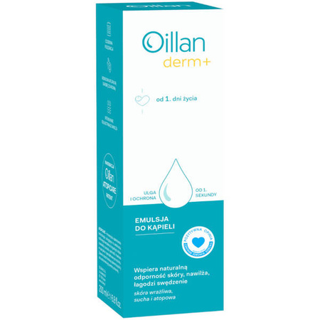 OILLAN Derm+ Emulsja do kąpieli od 1. dni życia 200 ml