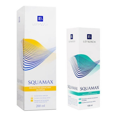 Lefrosch Squamax Zestaw preparatów pielęgnacyjnych do skóry gładkiej ciała (200 ml + 100 ml)
