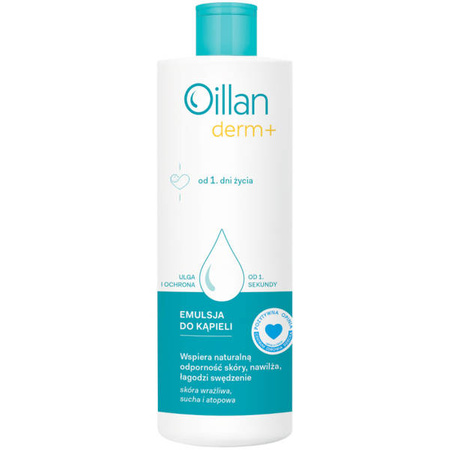 OILLAN Derm+ Emulsja do kąpieli od 1. dni życia 400 ml