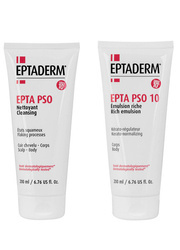 Eptaderm Zestaw do skóry gładkiej ciała 200 ml + 200 ml