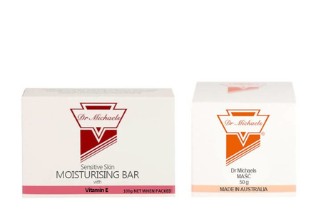 Dr Michaels Zestaw na łuszczycę skóry twarzy