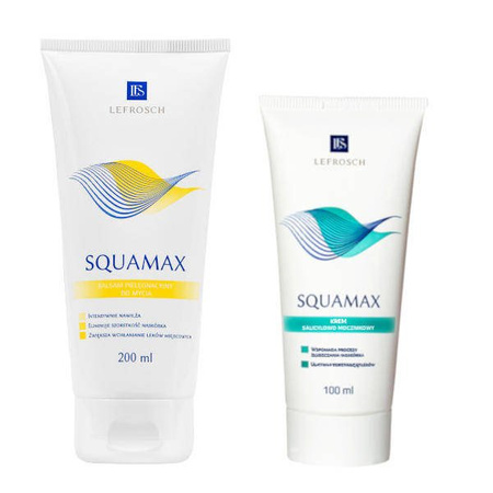 Lefrosch Squamax Zestaw preparatów pielęgnacyjnych do skóry gładkiej ciała (200 ml + 100 ml)