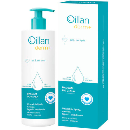 OILLAN Derm+ Balsam do ciała od 1. dni życia 400 ml