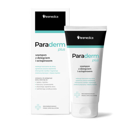 Paraderm Plus Szampon z dziegciem i octopiroxem 150 g