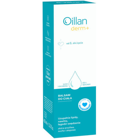 OILLAN Derm+ Balsam do ciała od 1. dni życia 400 ml