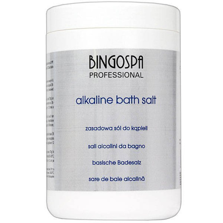 BingoSpa Sól zasadowa do kąpieli 1 kg
