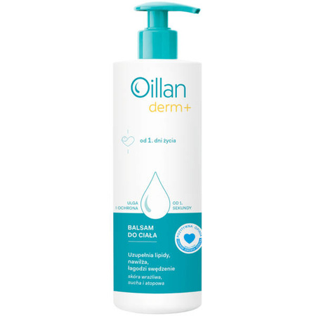 OILLAN Derm+ Balsam do ciała od 1. dni życia 400 ml