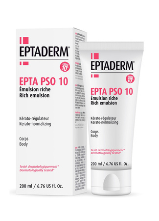 Eptaderm EPTA PSO 10 Emulsion Emulsja do skóry z łuszczycą 200 ml